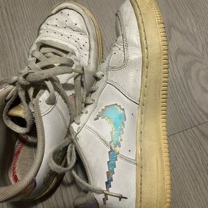 nike iridescent air force 1